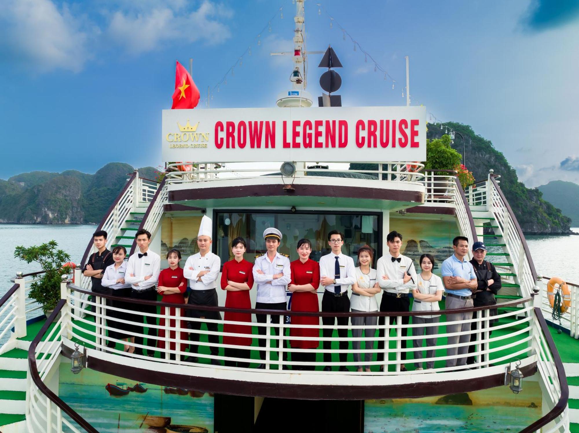 Dragon Crown Legend Cruise Hotel Ha Long Exterior photo