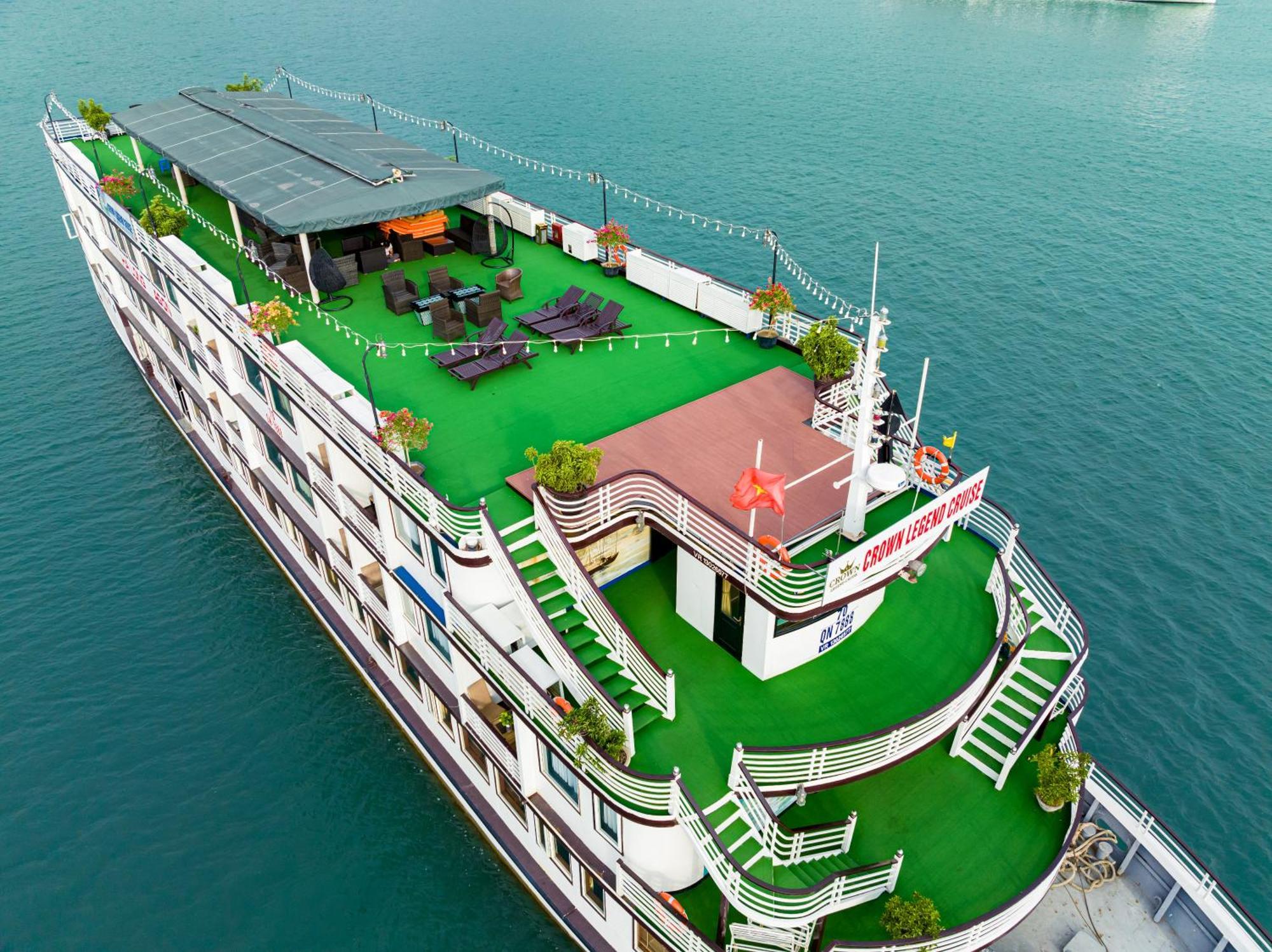 Dragon Crown Legend Cruise Hotel Ha Long Exterior photo